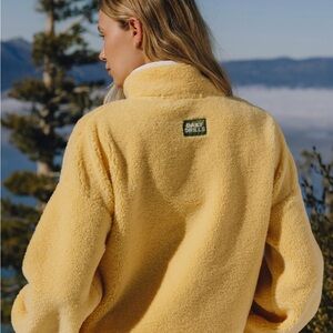 Daily Drills Women's Cozy Yellow Teddy Jacket & Shorts